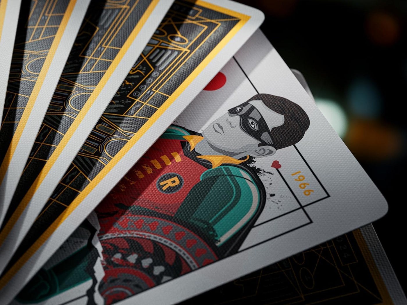 theory11 Batman 85th Anniversary Playing Cards, Premium Playing Cards, Poker Size Standard Index