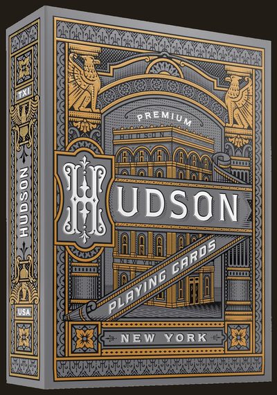 Hudson Playing Cards (Black)