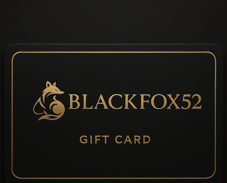 BlackFox52.com Gift Cards