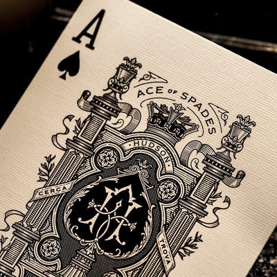 Hudson Playing Cards (Black)
