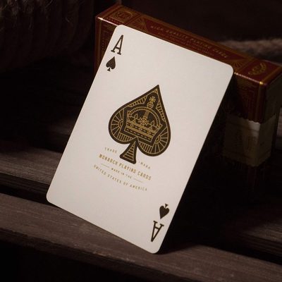 Monarch Playing Cards - Red
