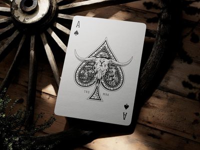 theory11 Yellowstone Premium Playing Cards, Poker Size Standard Index, Luxury Playing Cards