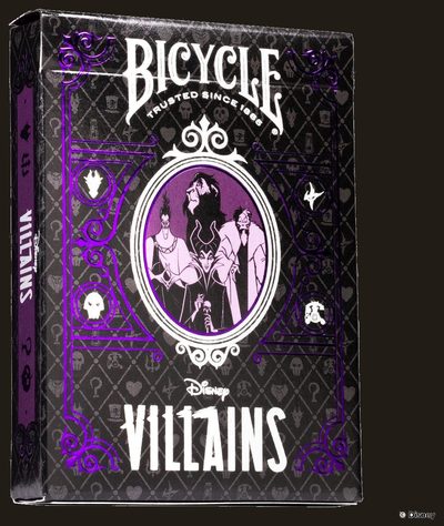 Disney Villains Playing Cards