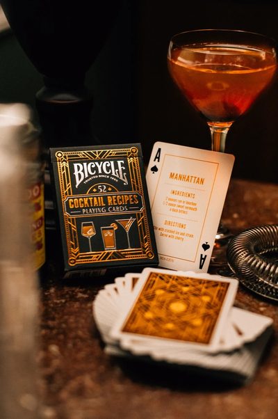 Cocktail Recipes Playing Cards