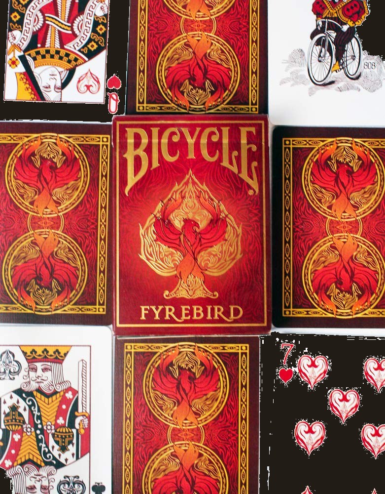 Bicycle Fyrebird Playing Cards