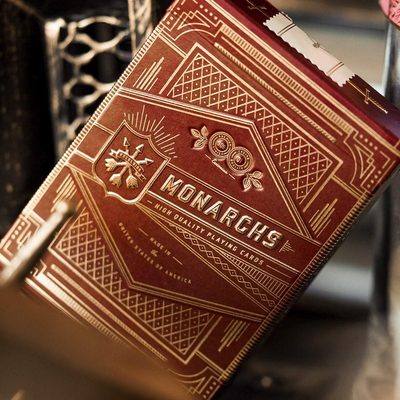 Monarch Playing Cards - Red