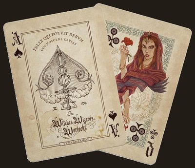 Wizards, Witches & Warlocks Playing Cards