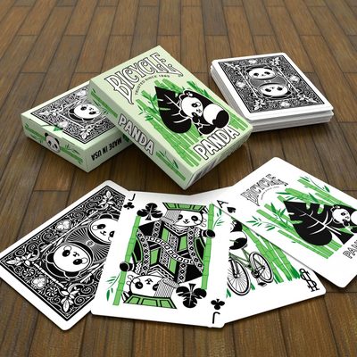 Panda Playing Cards