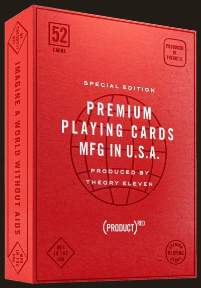 Product(RED) Playing Cards