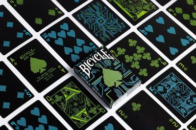 Sea King Playing Cards - Bicycle Dark Mode