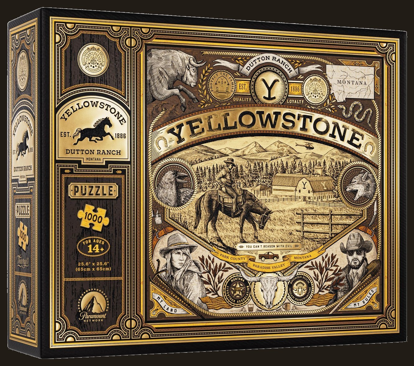 Yellowstone Jigsaw Puzzle - 1,000 Pieces