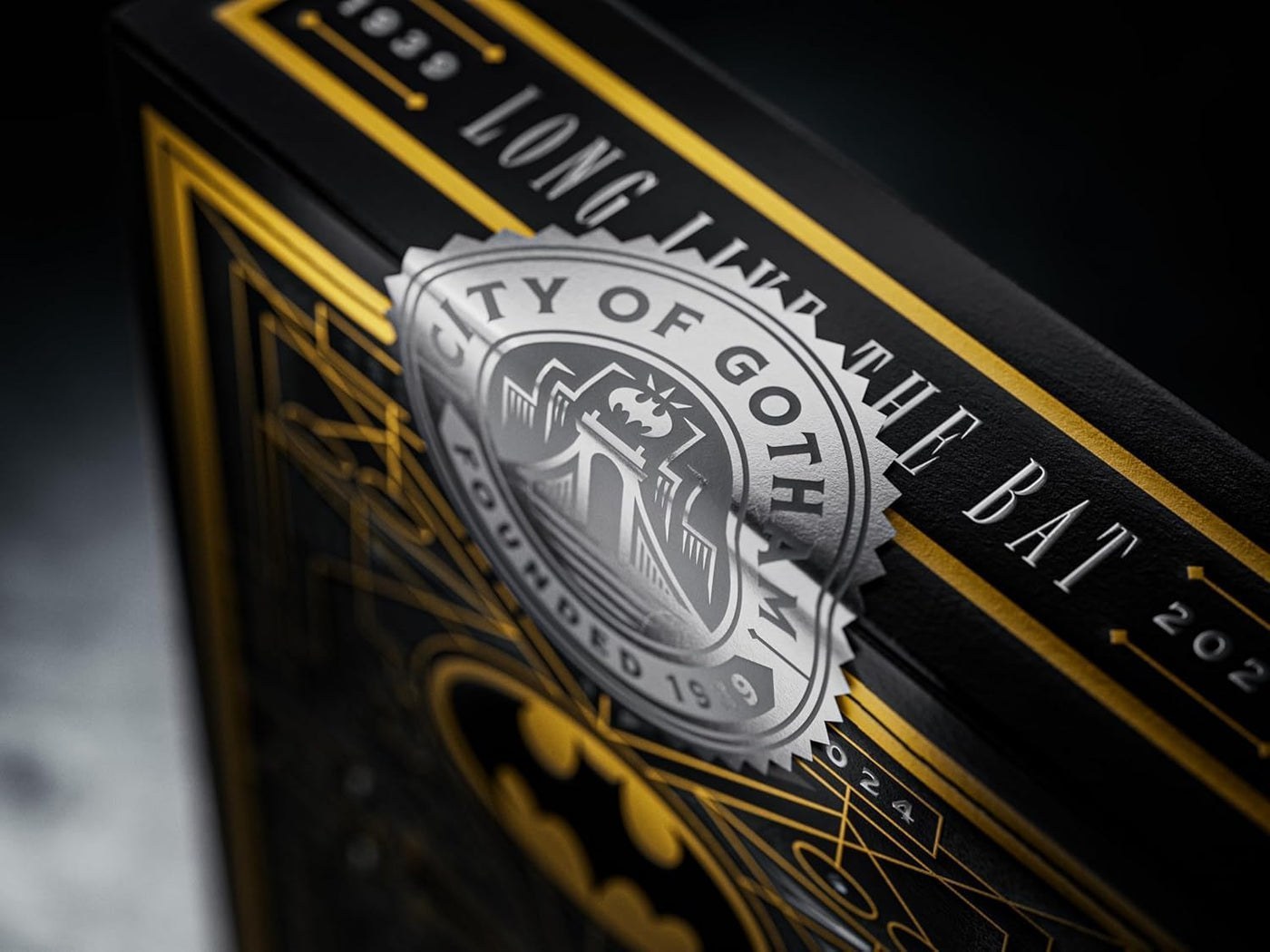 theory11 Batman 85th Anniversary Playing Cards, Premium Playing Cards, Poker Size Standard Index