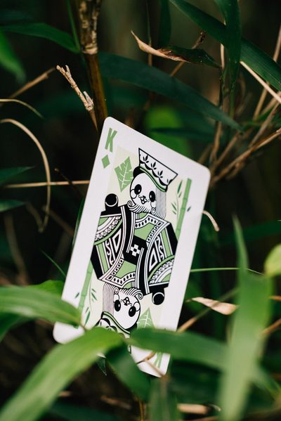 Panda Playing Cards