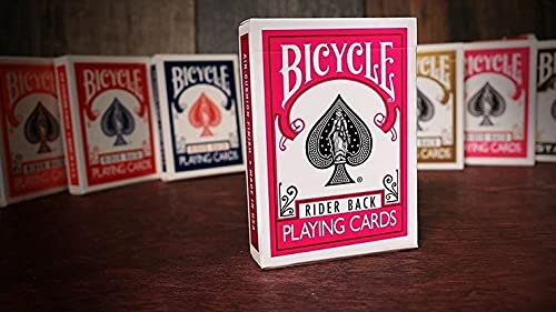 Bicycle Rider Back Playing Cards - Fuchsia