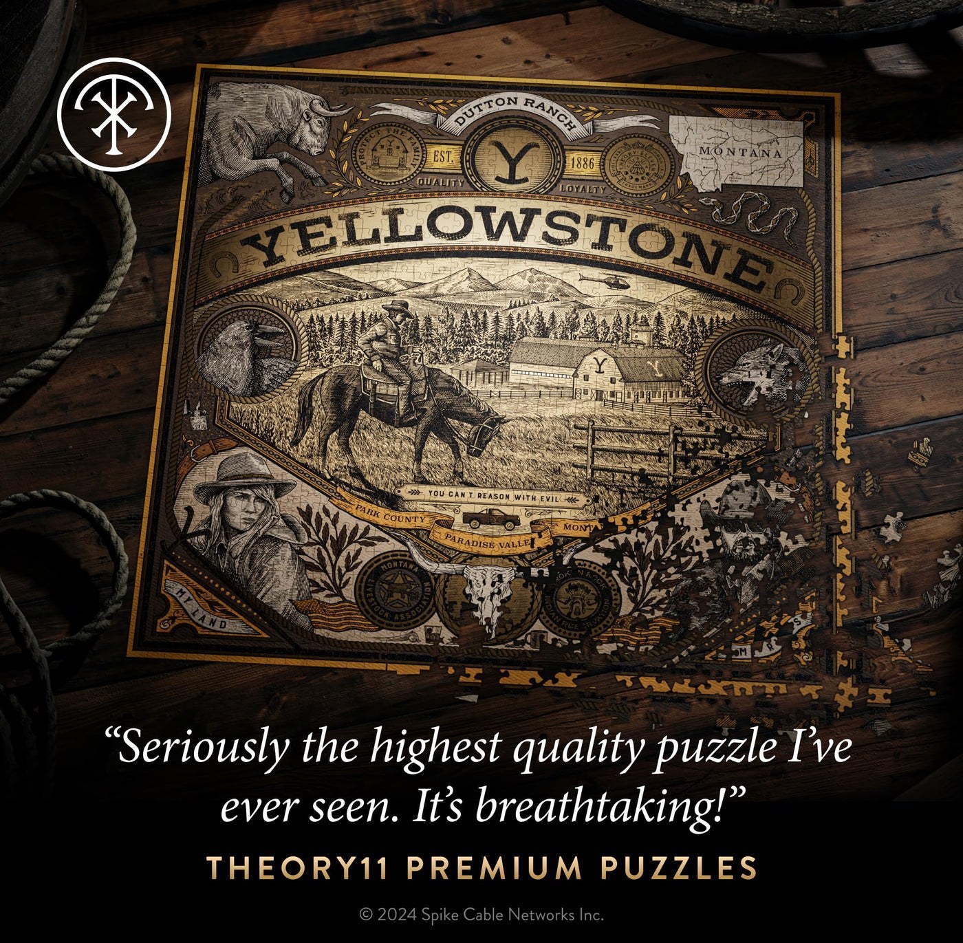 Yellowstone Jigsaw Puzzle - 1,000 Pieces