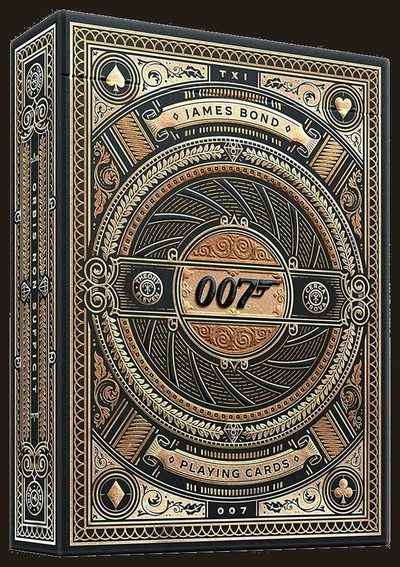 James Bond 007 Playing Cards - Gold
