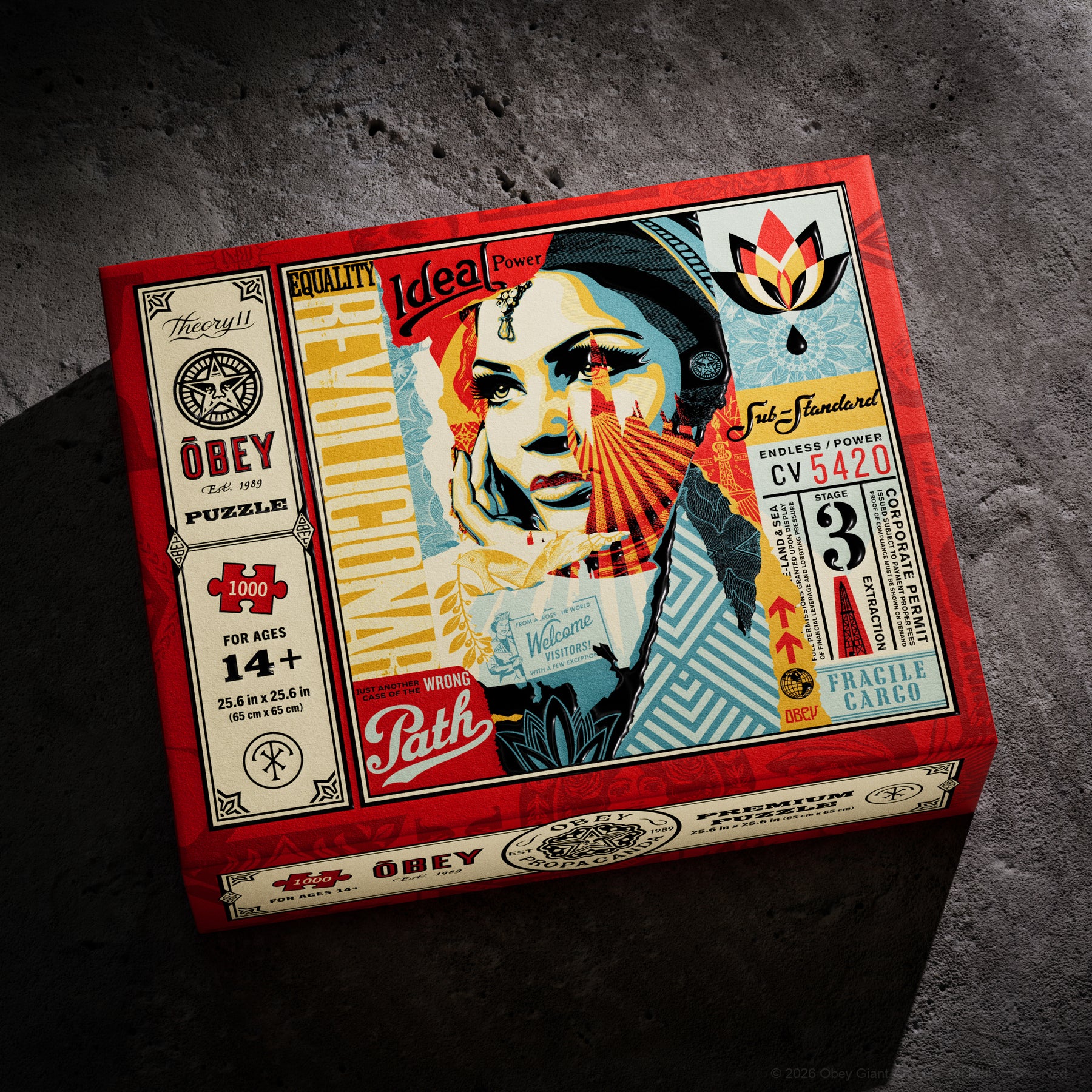OBEY Jigsaw Puzzle