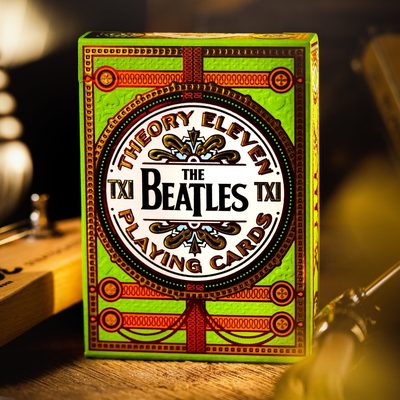 The Beatles Playing Cards - Green