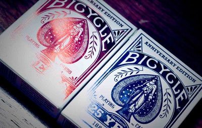 Bicycle 125th Anniversary Edition Playing Cards - Red