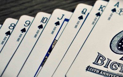 Bicycle 125th Anniversary Edition Playing Cards - Blue