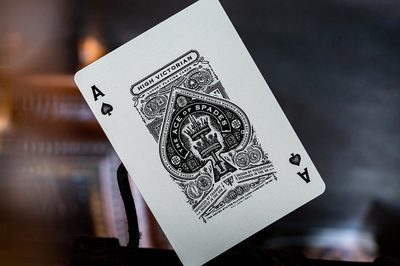 High Victorian Red Playing Cards