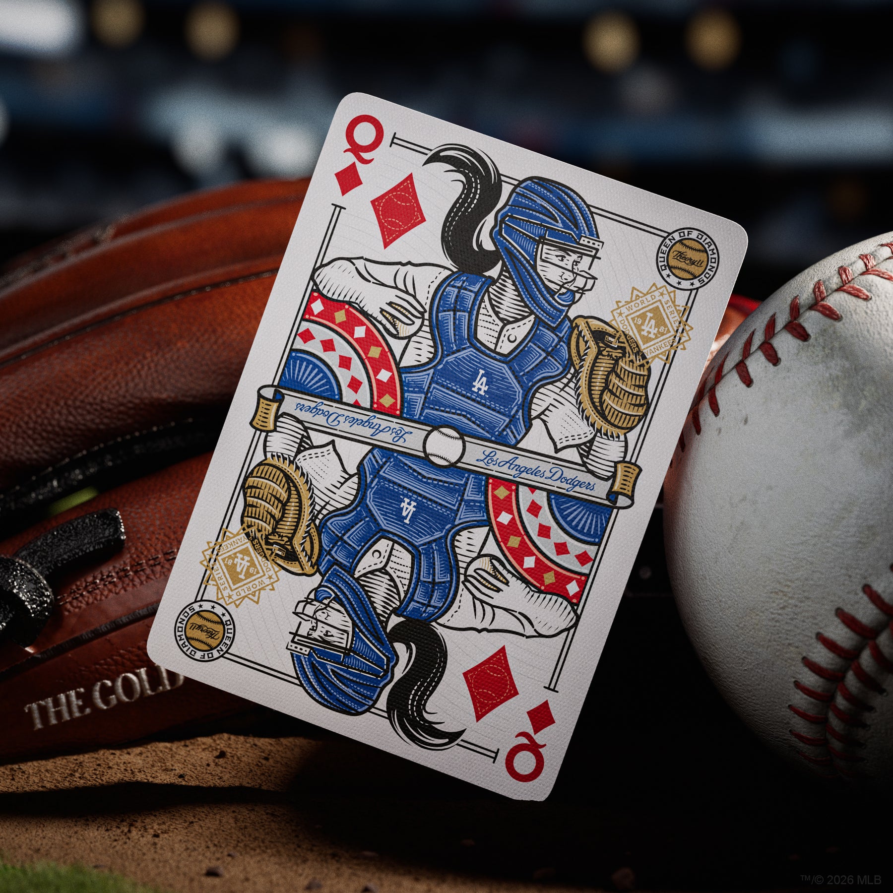 Los Angeles Dodgers Playing Cards