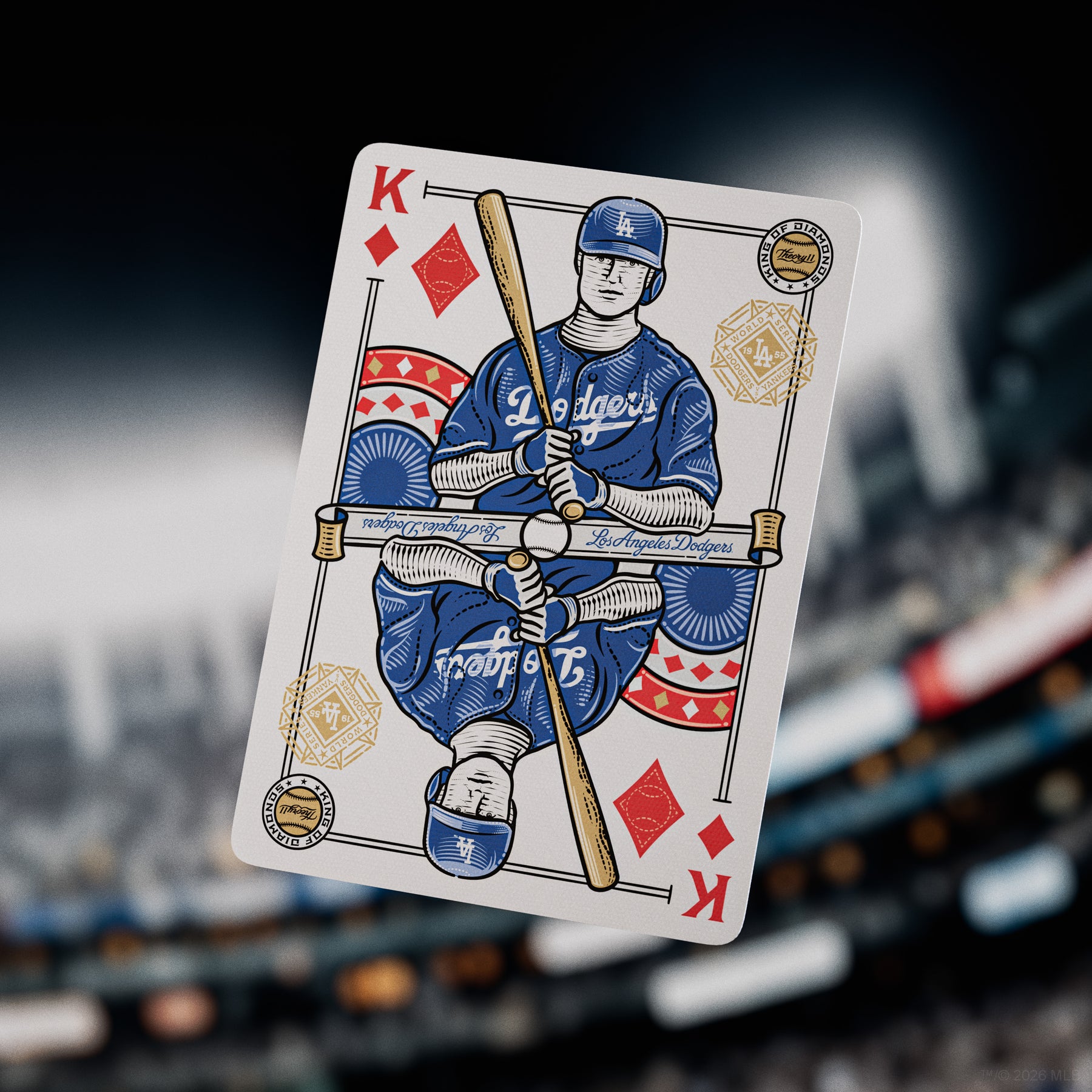 Los Angeles Dodgers Playing Cards