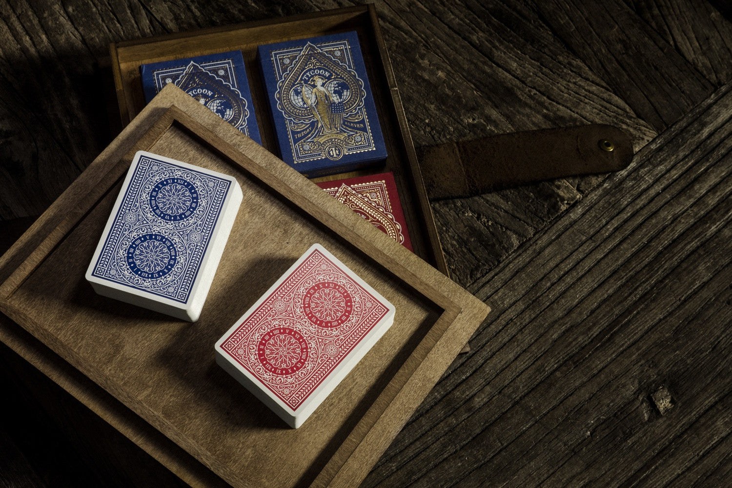 Tycoon Playing Cards - Red